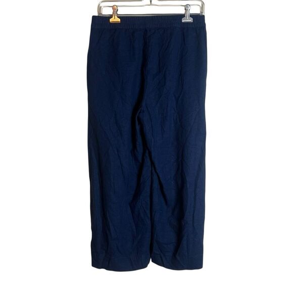 NWT! Caribbean Joe navy linen blend culottes - Picture 7 of 7